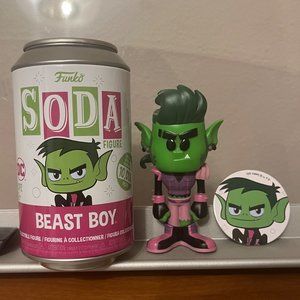Beast Boy Funko Soda
